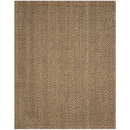 Safavieh 11 x 15 ft. Natural Fiber Hand Woven RugLarge Rectangle Natural & Grey NF181D-1115